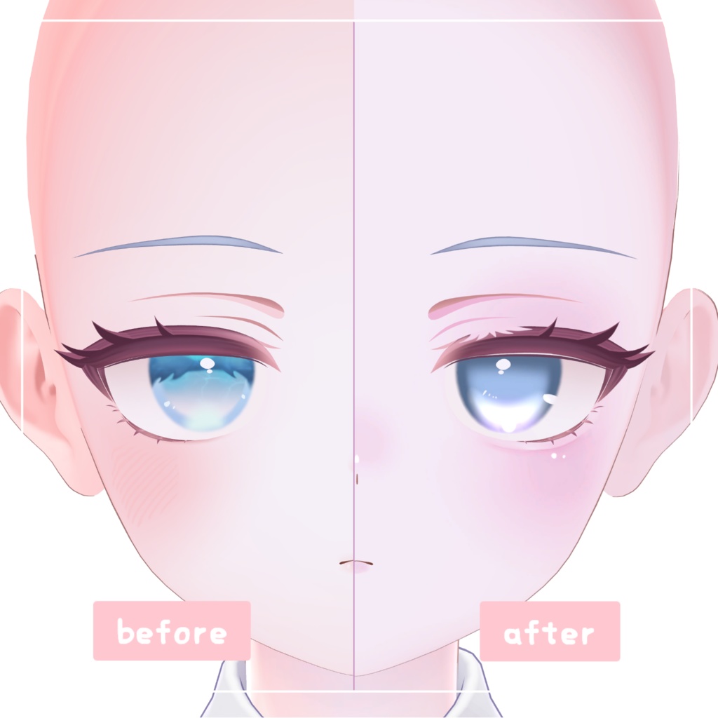 【ラムネ/Ramune 】Makeup & Body texture& Eyetexture