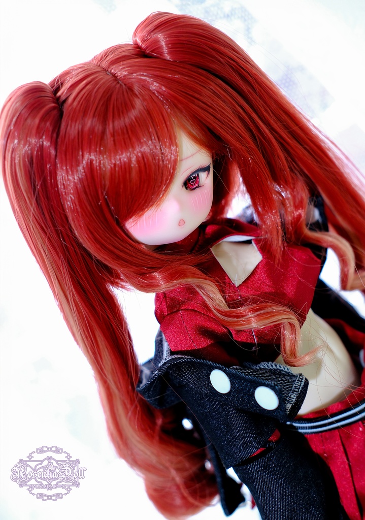 【7~8インチ】ドールウィッグ「ゆるふわひめツイン」