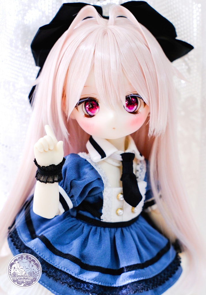 【7~8インチ】ドールウィッグ「けもみみストレート」インテークスタイル