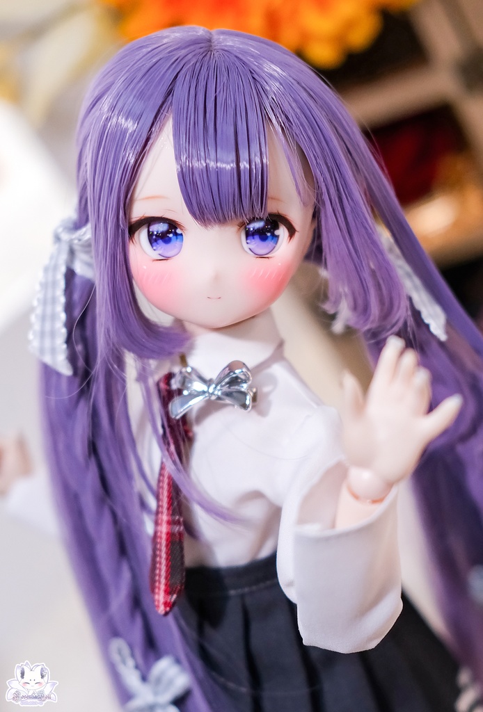 準備中…【8~9インチ】ドールウィッグ「スクールツインカール」