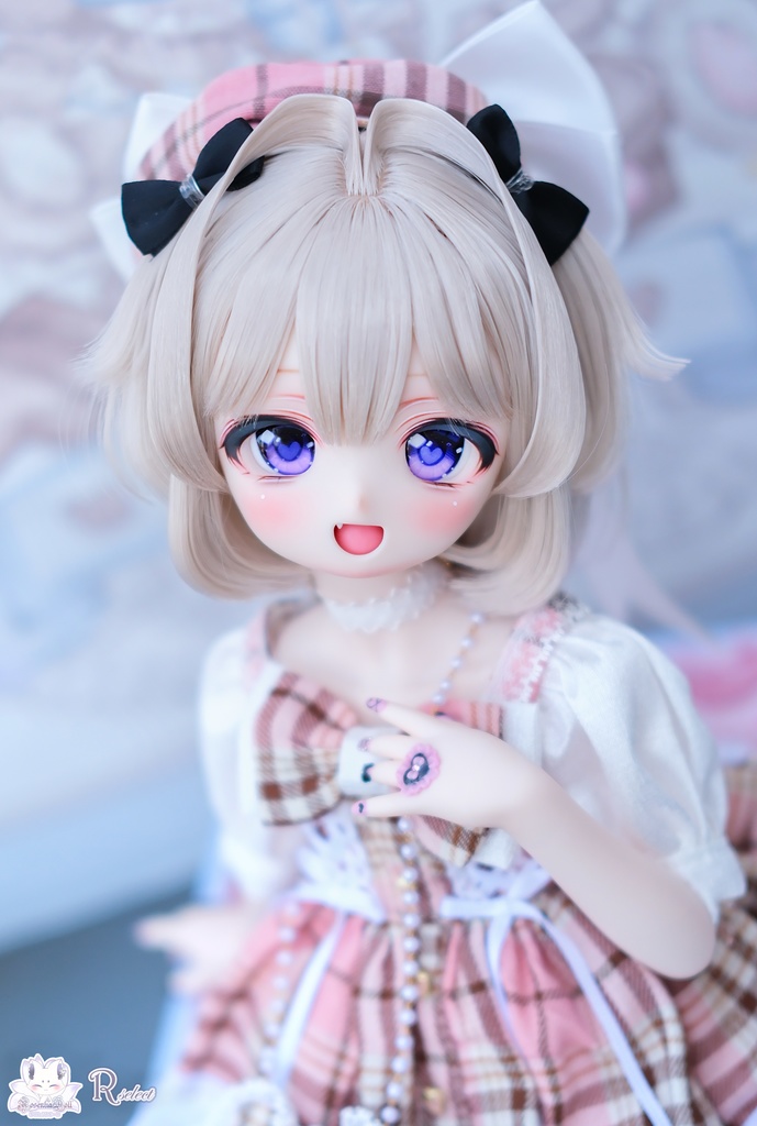 【8~9インチ】ドールウィッグ「スタイルC」♥Rセレクト♥