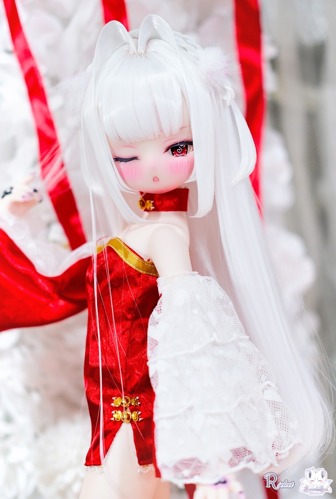 【8~9インチ】ドールウィッグ「スタイルA」♥Rセレクト♥