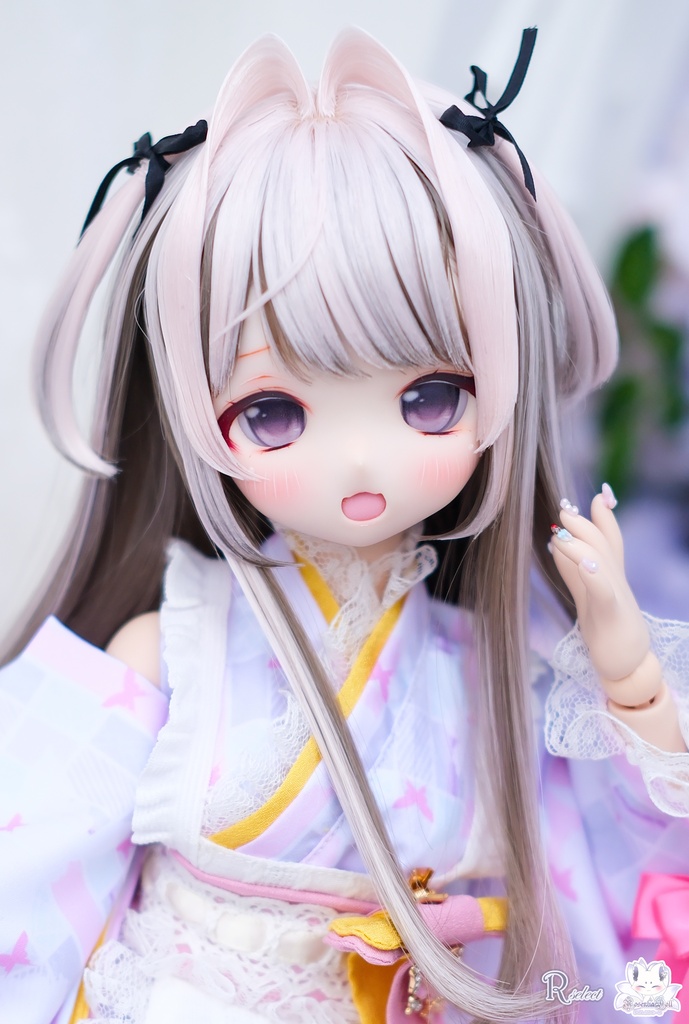 【8~9インチ】ドールウィッグ「スタイルE」♥Rセレクト♥