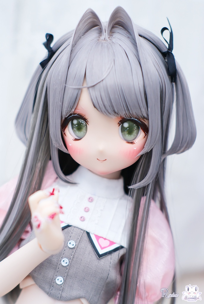 【8~9インチ】ドールウィッグ「スタイルE」♥Rセレクト♥
