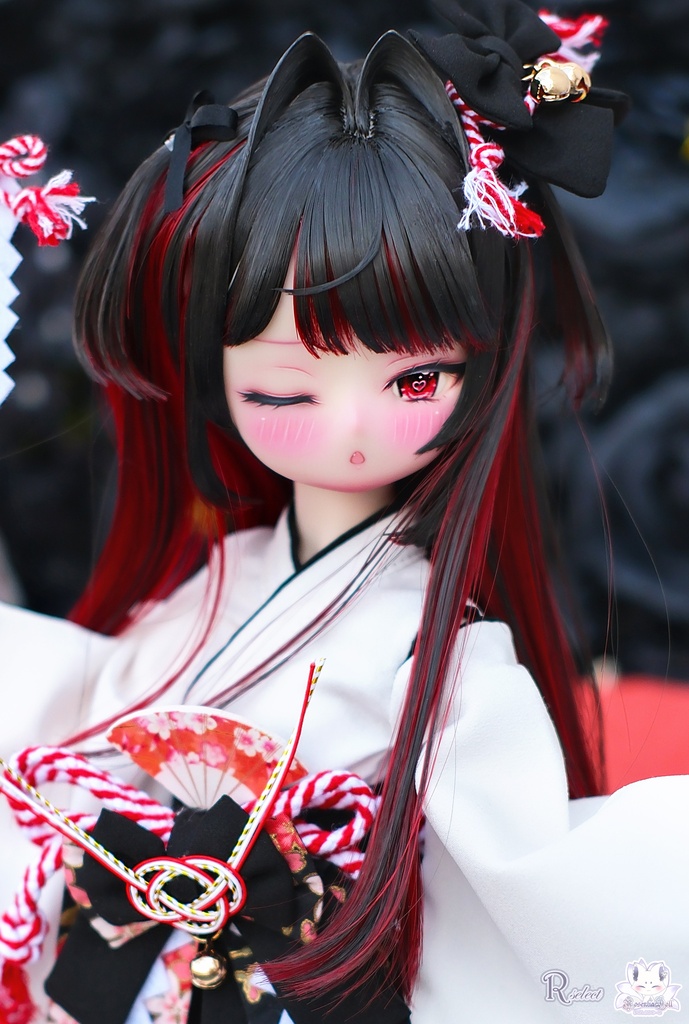 【8~9インチ】ドールウィッグ「スタイルE」♥Rセレクト♥