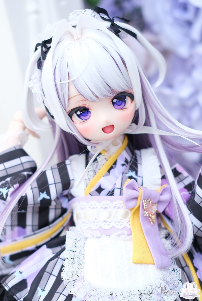 【8~9インチ】ドールウィッグ「スタイルE」♥Rセレクト♥