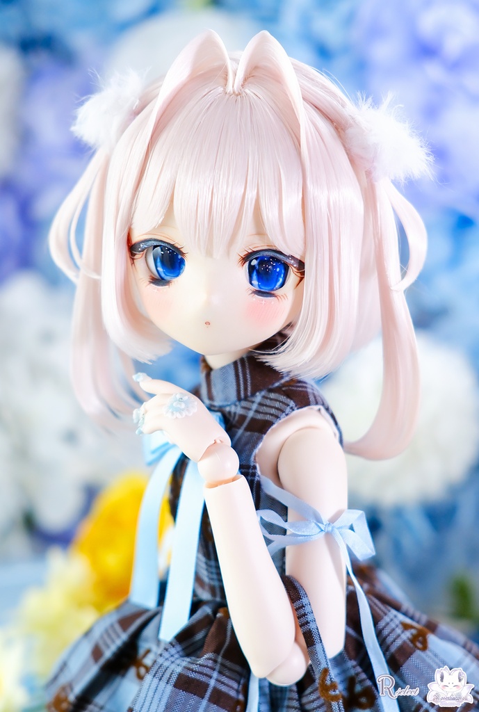 【8～9インチ】ドールウィッグ「スタイルH」♥Rセレクト♥