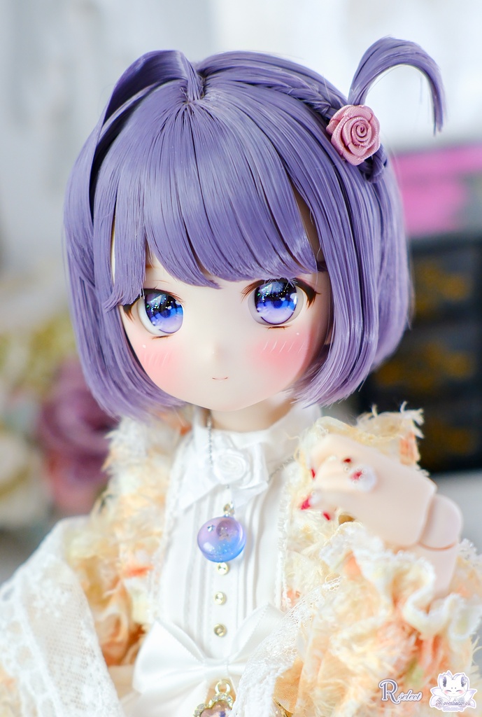 【8～9インチ】ドールウィッグ「スタイルF」♥Rセレクト♥