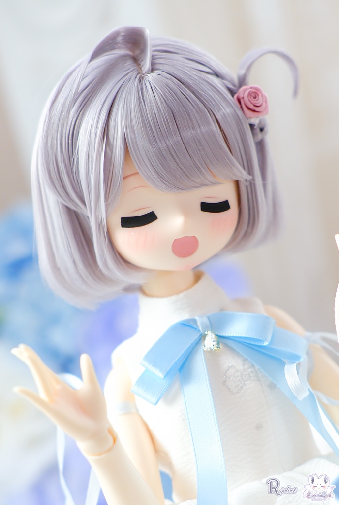 【8～9インチ】ドールウィッグ「スタイルF」♥Rセレクト♥