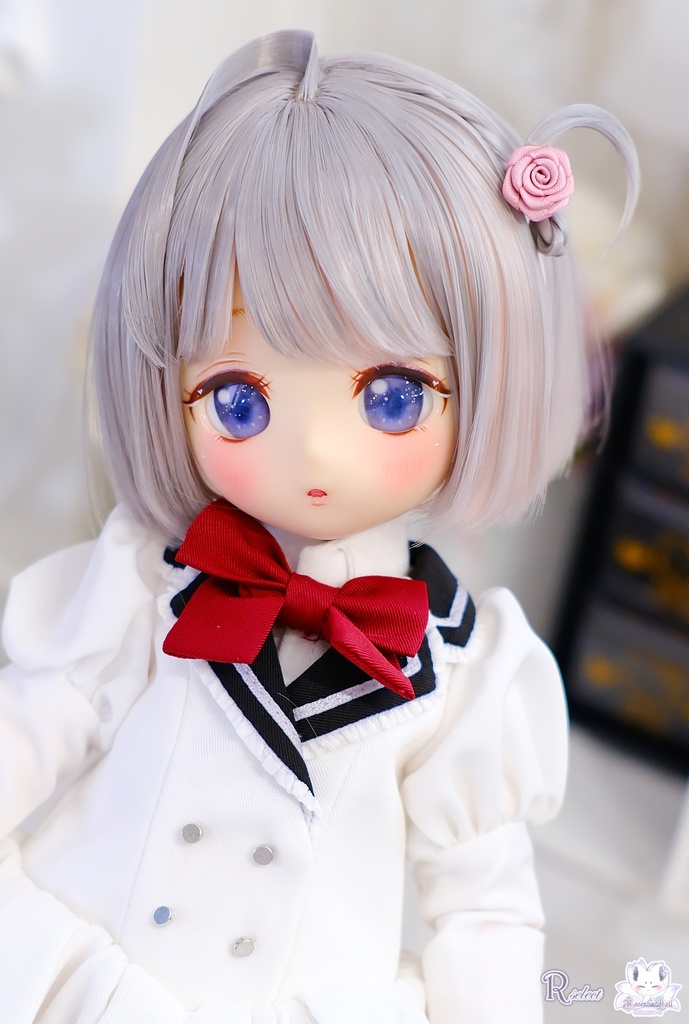 【8～9インチ】ドールウィッグ「スタイルF」♥Rセレクト♥