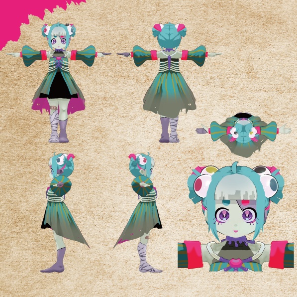 【一点限り】ゾンビのゾーイ【魂募集中】