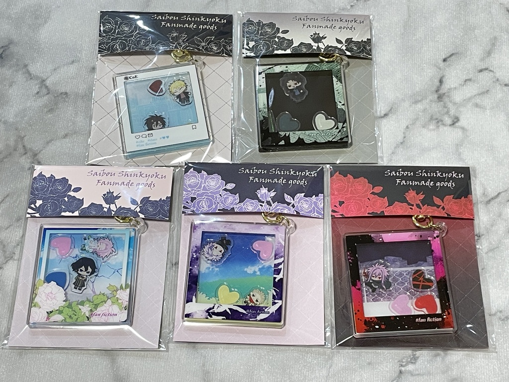 【同人】細胞神曲シャカシャカアクキー