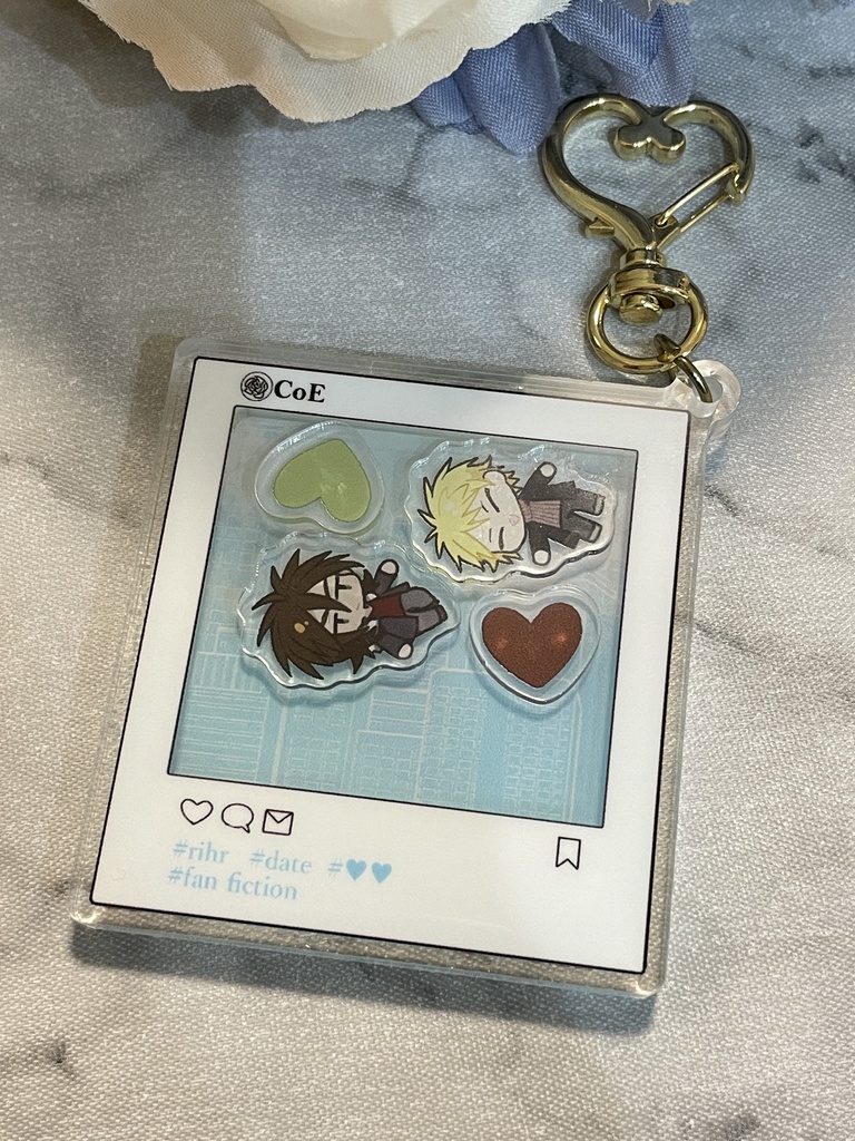 【同人】細胞神曲シャカシャカアクキー