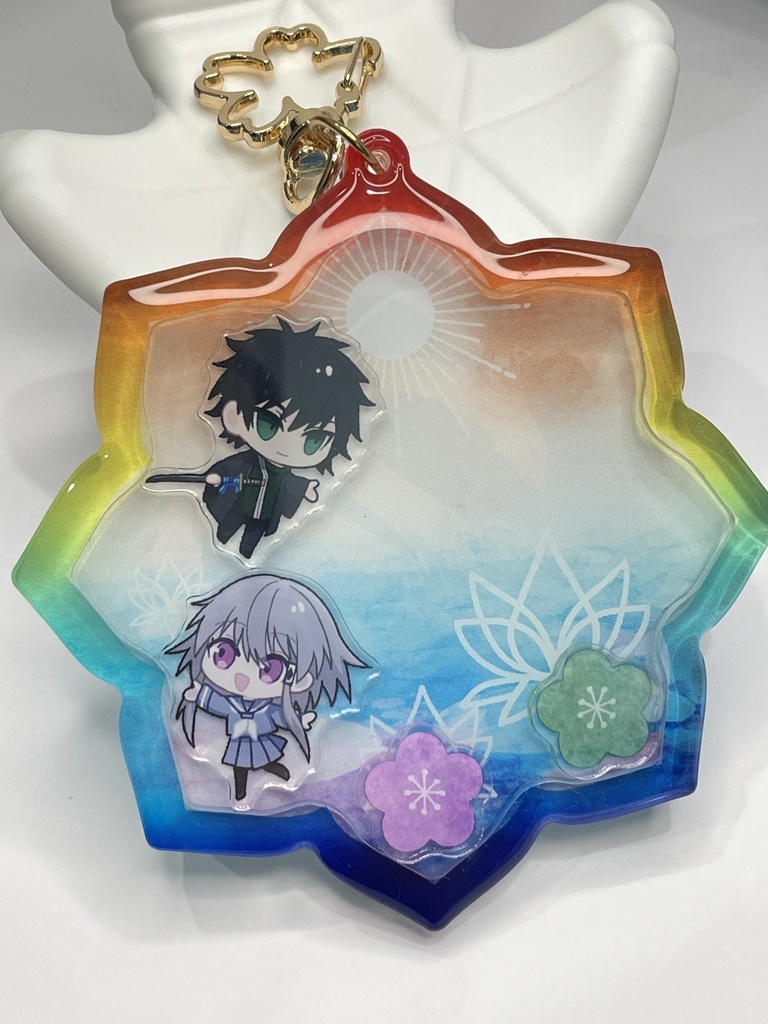 シャカシャカアクリルキーホルダー