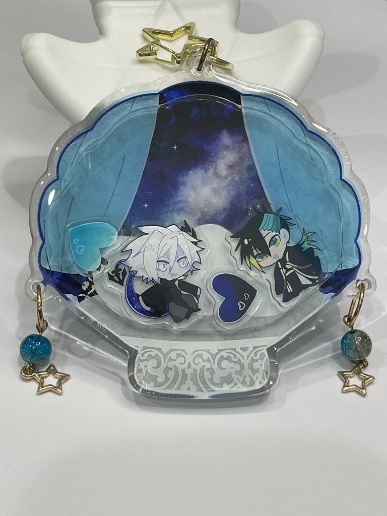 シャカシャカアクリルキーホルダー