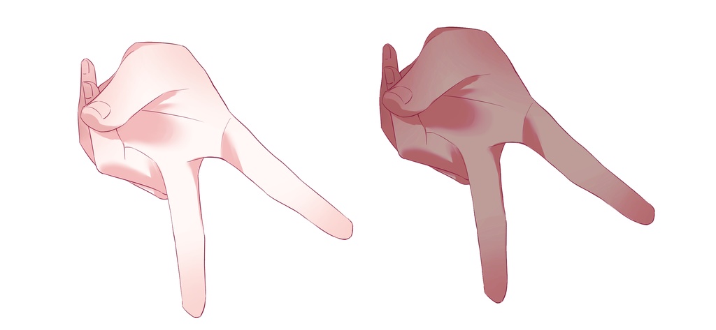 【フリー素材】手 素材 ギャルピース/ピース