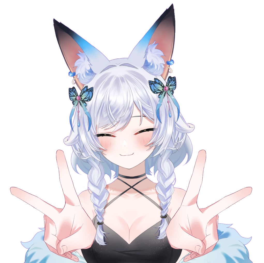 【フリー素材】手 素材 ギャルピース/ピース