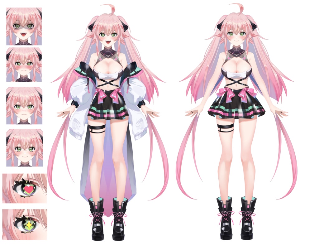 【実績展示】vtuberモデル立ち絵