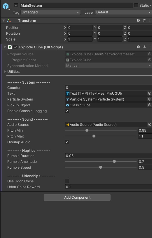 Kleinba Explode Cubes - Rewrite