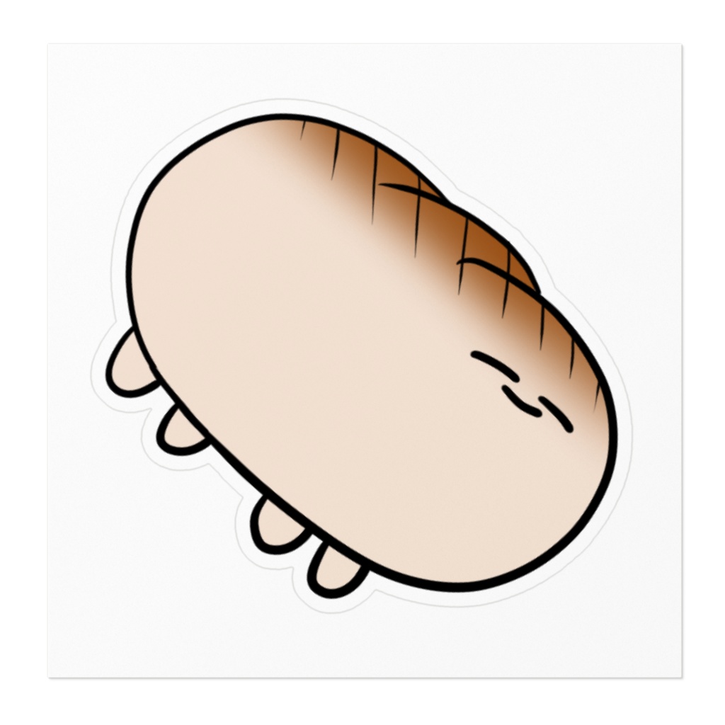 シンプルなステッカー