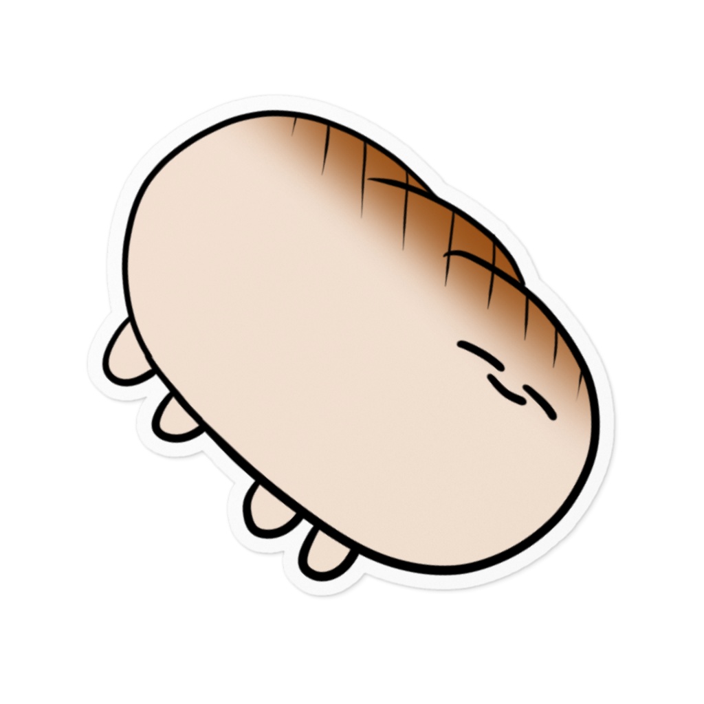 シンプルなステッカー