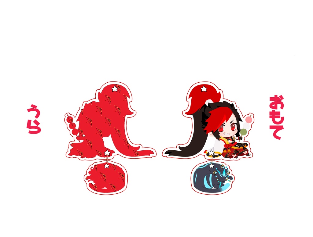 源博雅アクリルキーホルダー