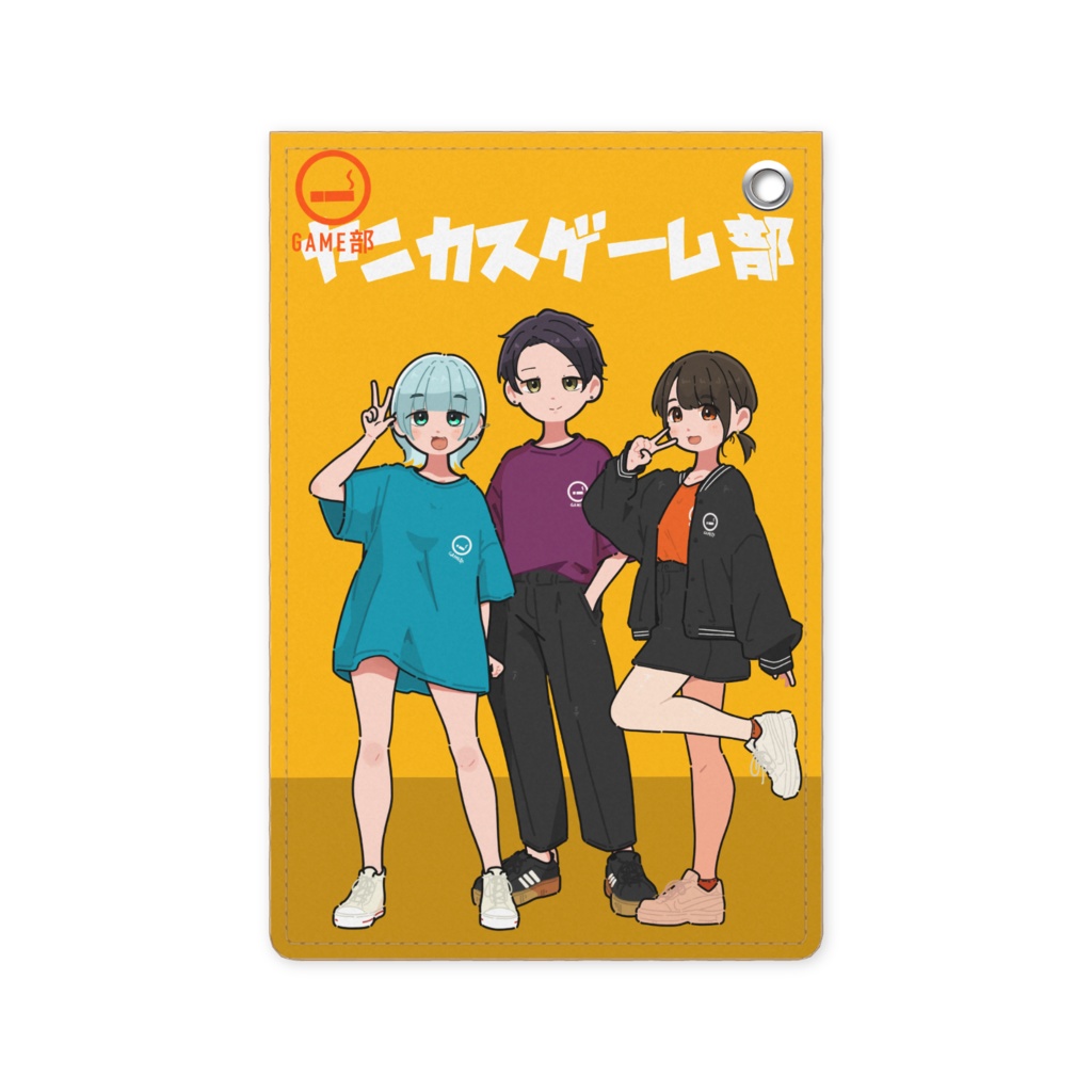 ヤニカスゲーム部ICカードケース