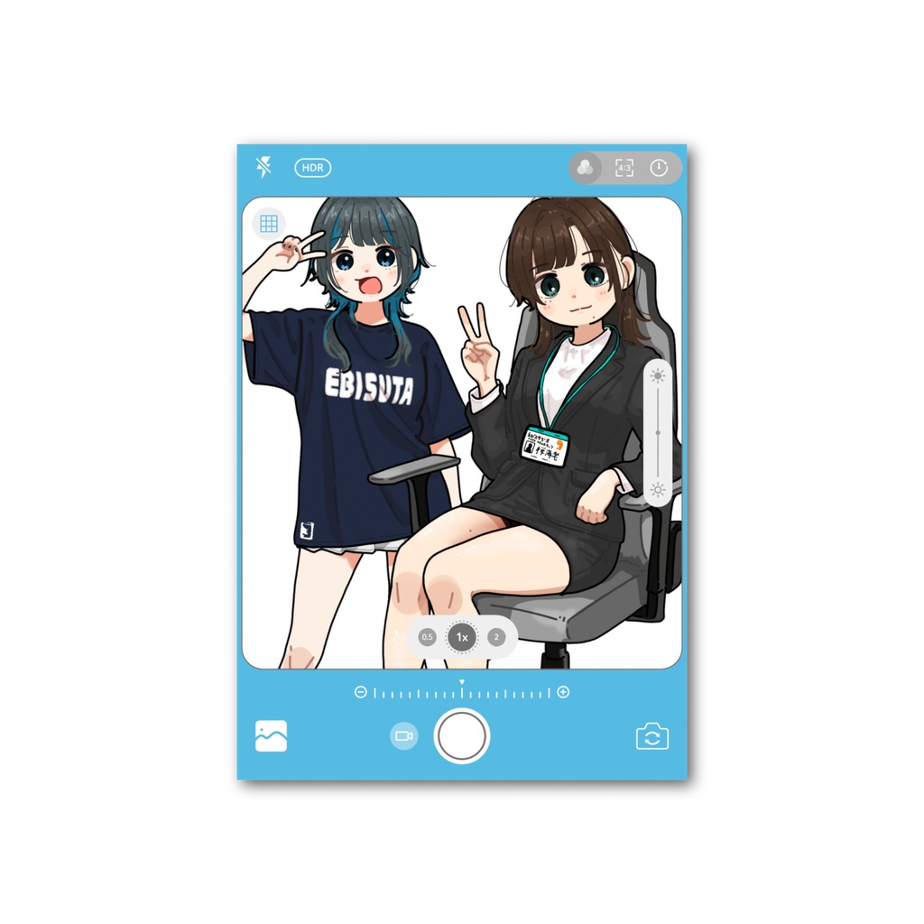 えびスタジオポストカード
