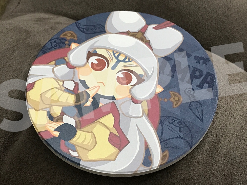 ゼルダ無双 ❘ (全 2 種) セラミック吸水コースター【残りわずか】