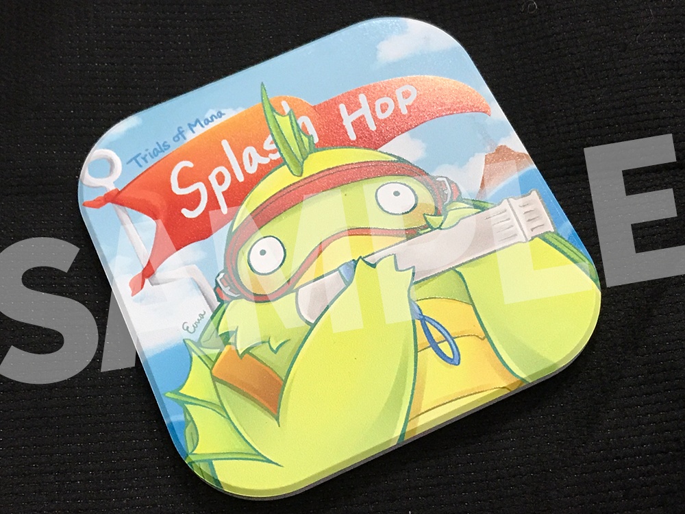 聖剣3 ❘ (全 2 種) セラミック吸水コースター