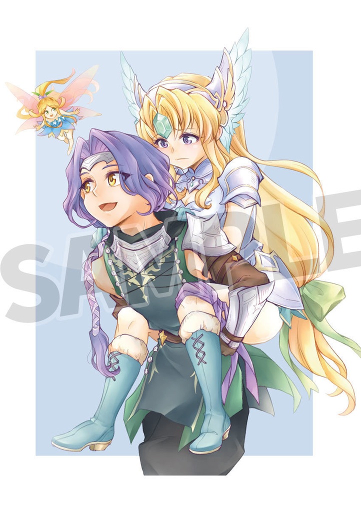 聖剣3 ❘ ホークリ漫画とイラストまとめ本2