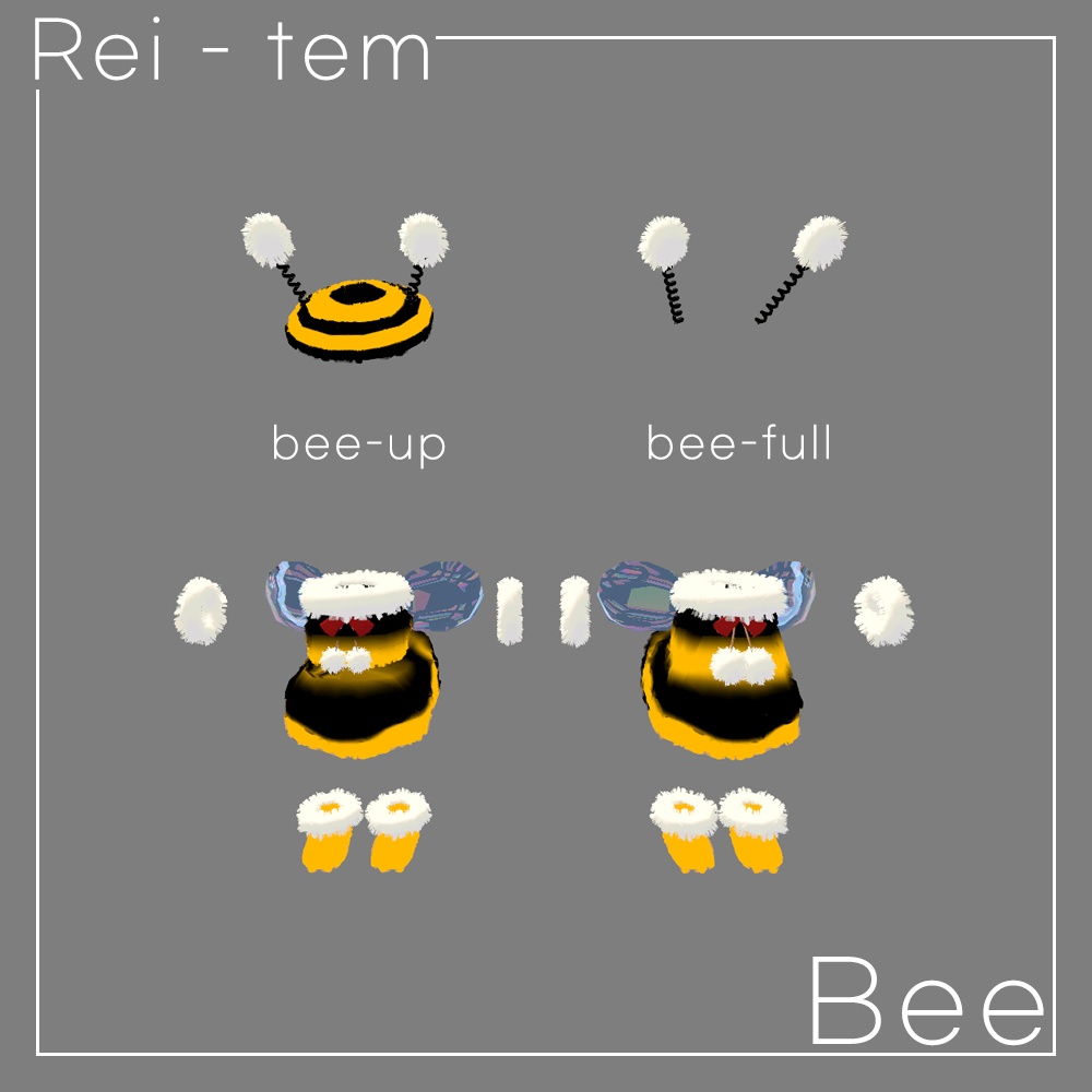 【VRC PB対応】ちまこぞく HoneyBee