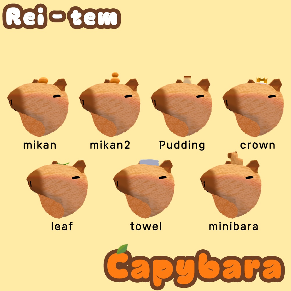 Capybara Helmet