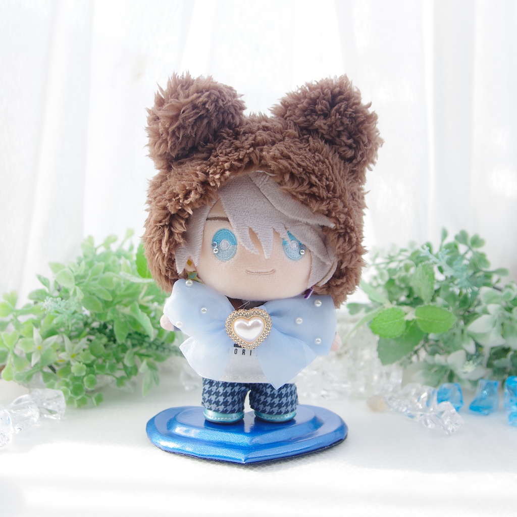 【ぬい用】もこもこクマさん頭巾