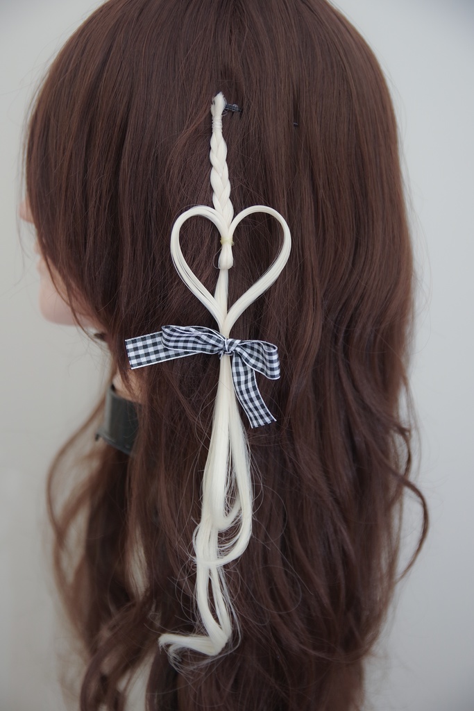 【推活】簡単ヘアメ♡ハートエクステ(お試し版)