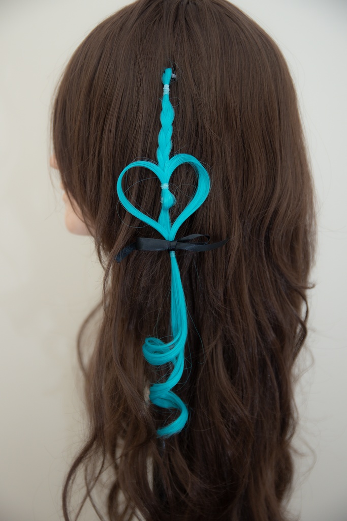 【推活】簡単ヘアメ♡ハートエクステ(お試し版)