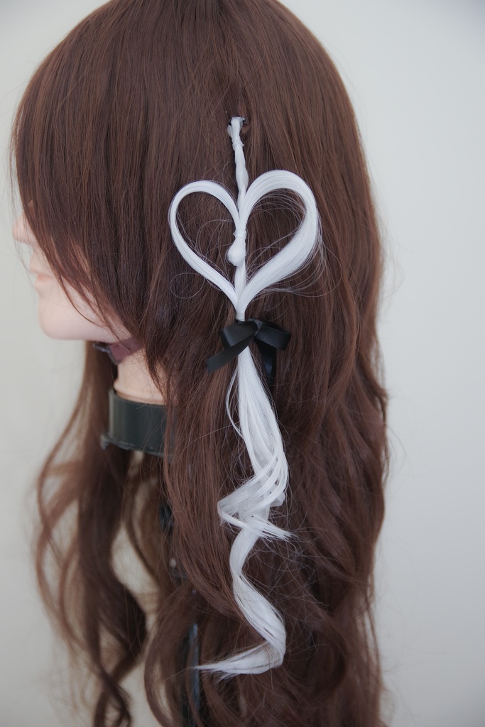 【推活】簡単ヘアメ♡ハートエクステ(お試し版)