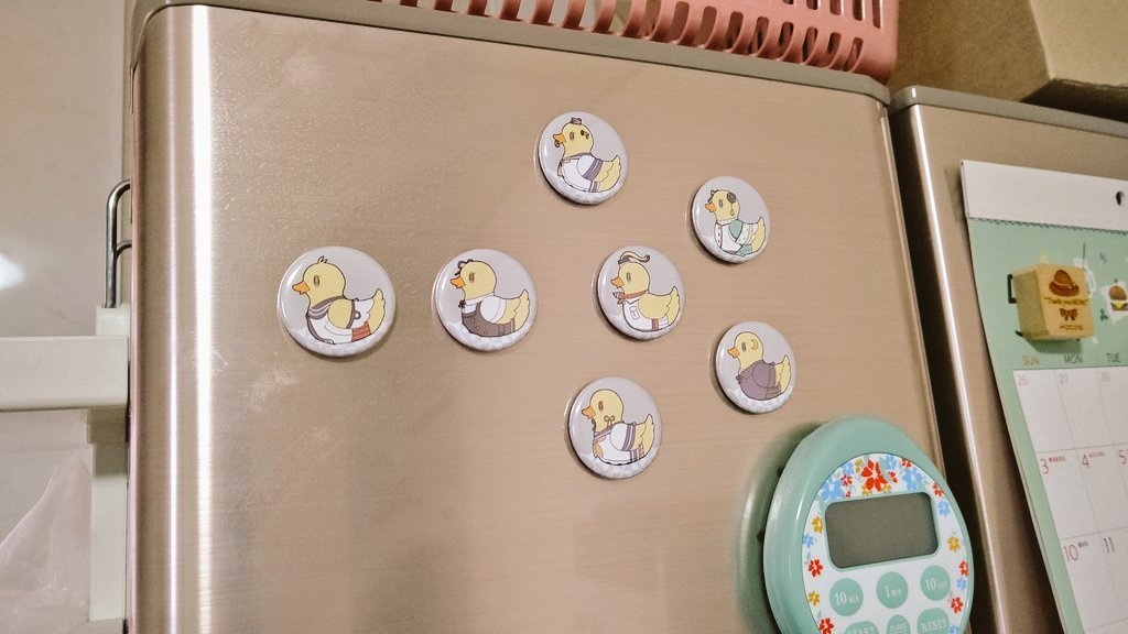 【艦隊アヒルこれくしょん】缶マグネット