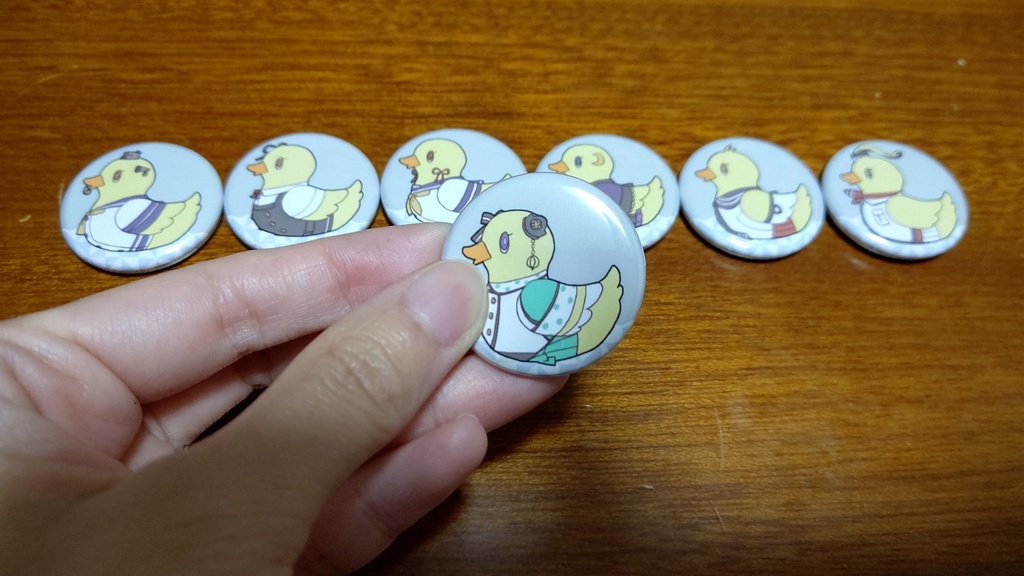 【艦隊アヒルこれくしょん】缶マグネット