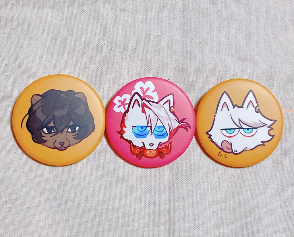 3種缶バッジセット