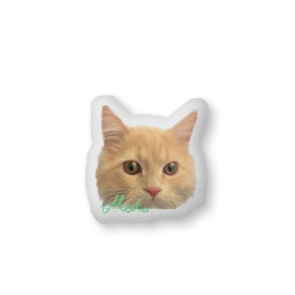 ふかふかねこちまんにゃんはんにゃんぱんちゃんちゃーはんセット(むくもかふかふかクッション)