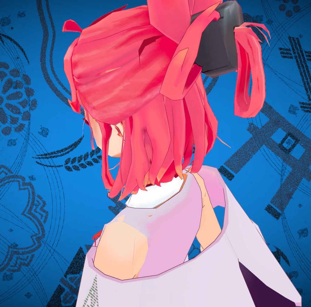 【オリジナル3Dモデル】ヒルメちゃん hirume【Quest対応】