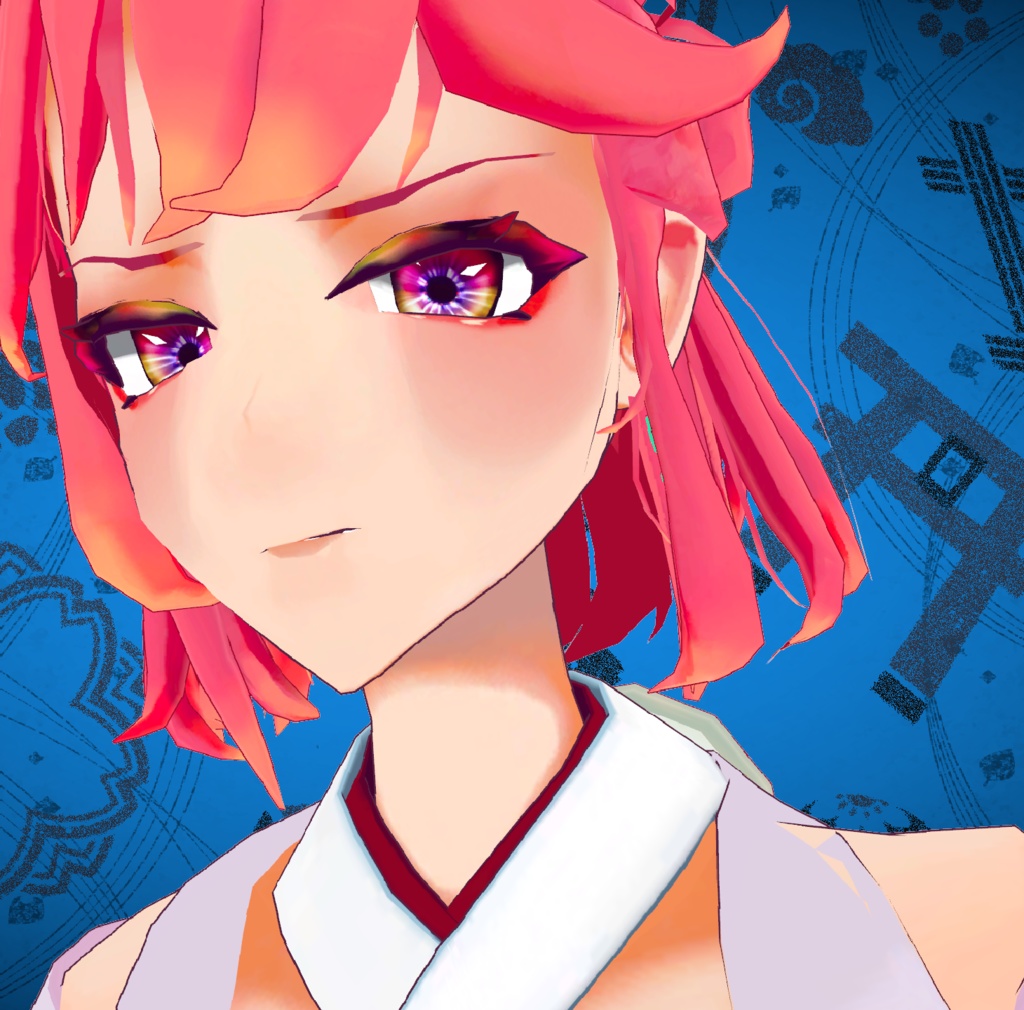 【オリジナル3Dモデル】ヒルメちゃん hirume【Quest対応】