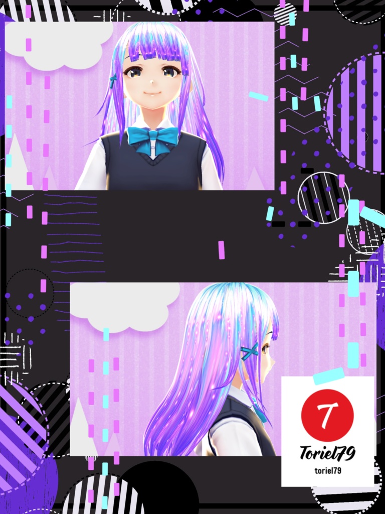 PELO POISON LILAC toriel79