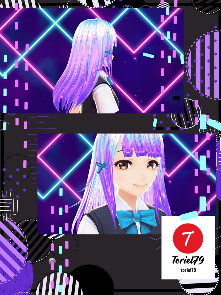 PELO POISON LILAC toriel79