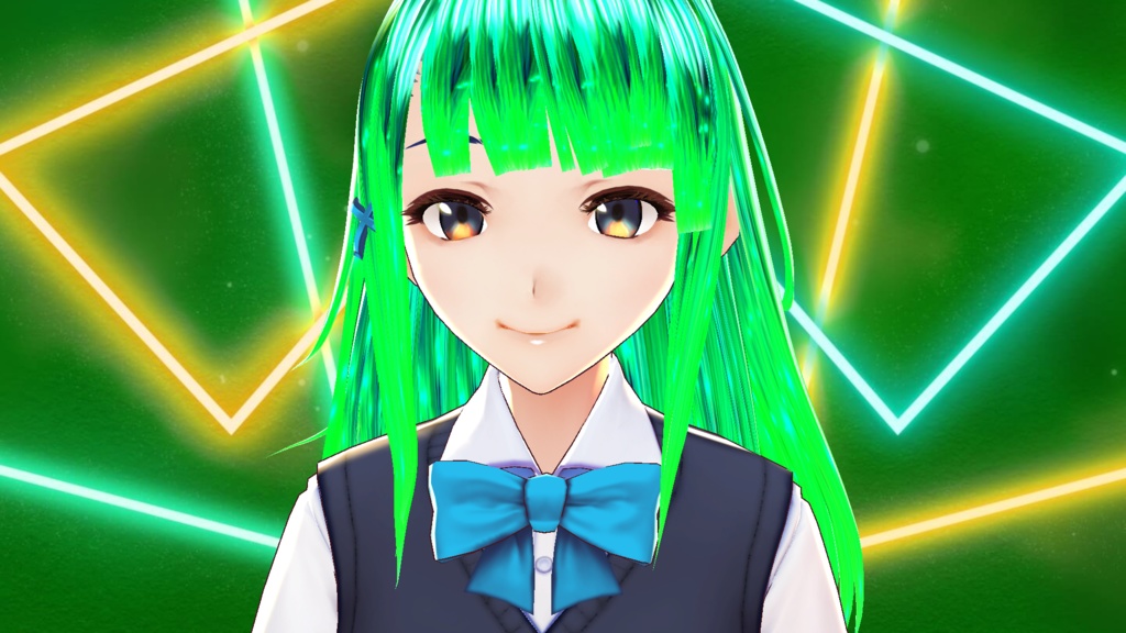 PELO POISON GREEN GLOW toriel79 (texture)