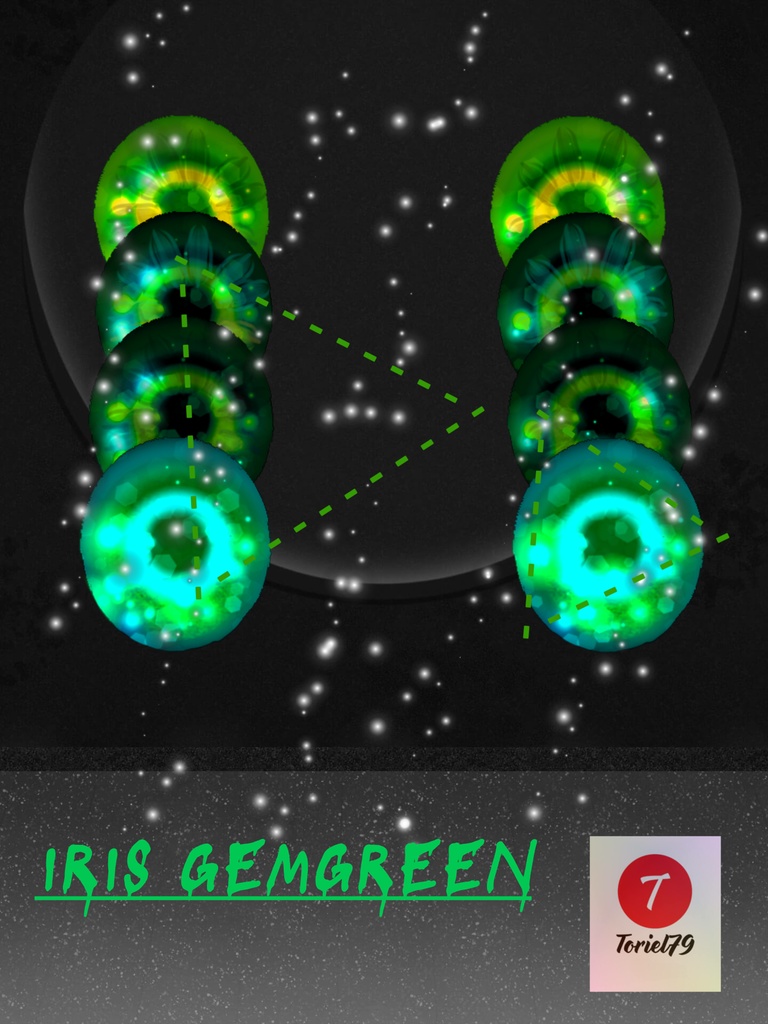 IRIS GEMGREEN toriel79