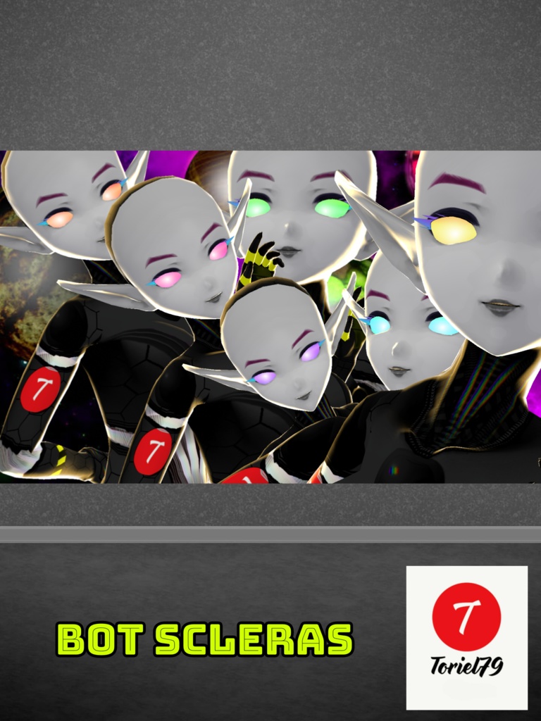 BOT SCLERAS pack x 8 toriel79 (textures)