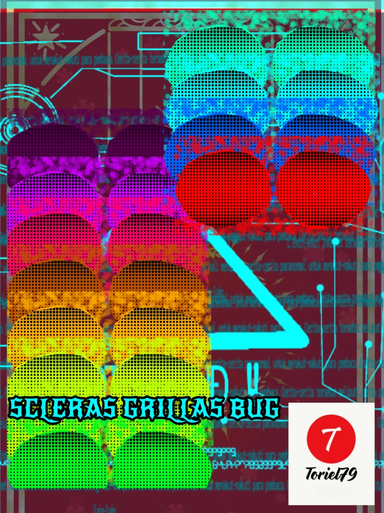 SCLERAS GRILLA BUG toriel79 