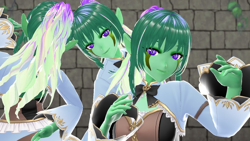 HAIR LILAC LIGHTING toriel79